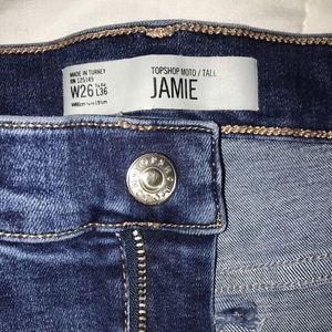 Topshop Moto/Tall Jamie jeans 🌸
